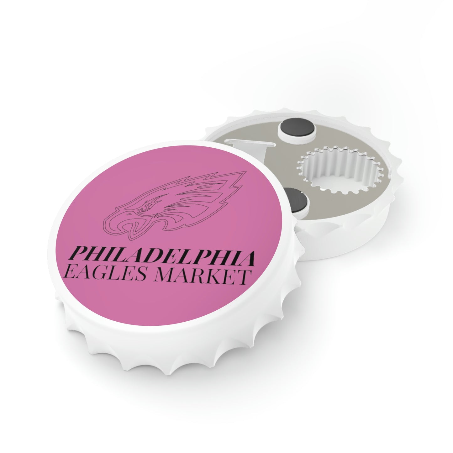 Pink Philadelphia Eagles Market Bottle Opener
