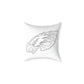 Philadelphia Eagles Market Spun Polyester Pillow