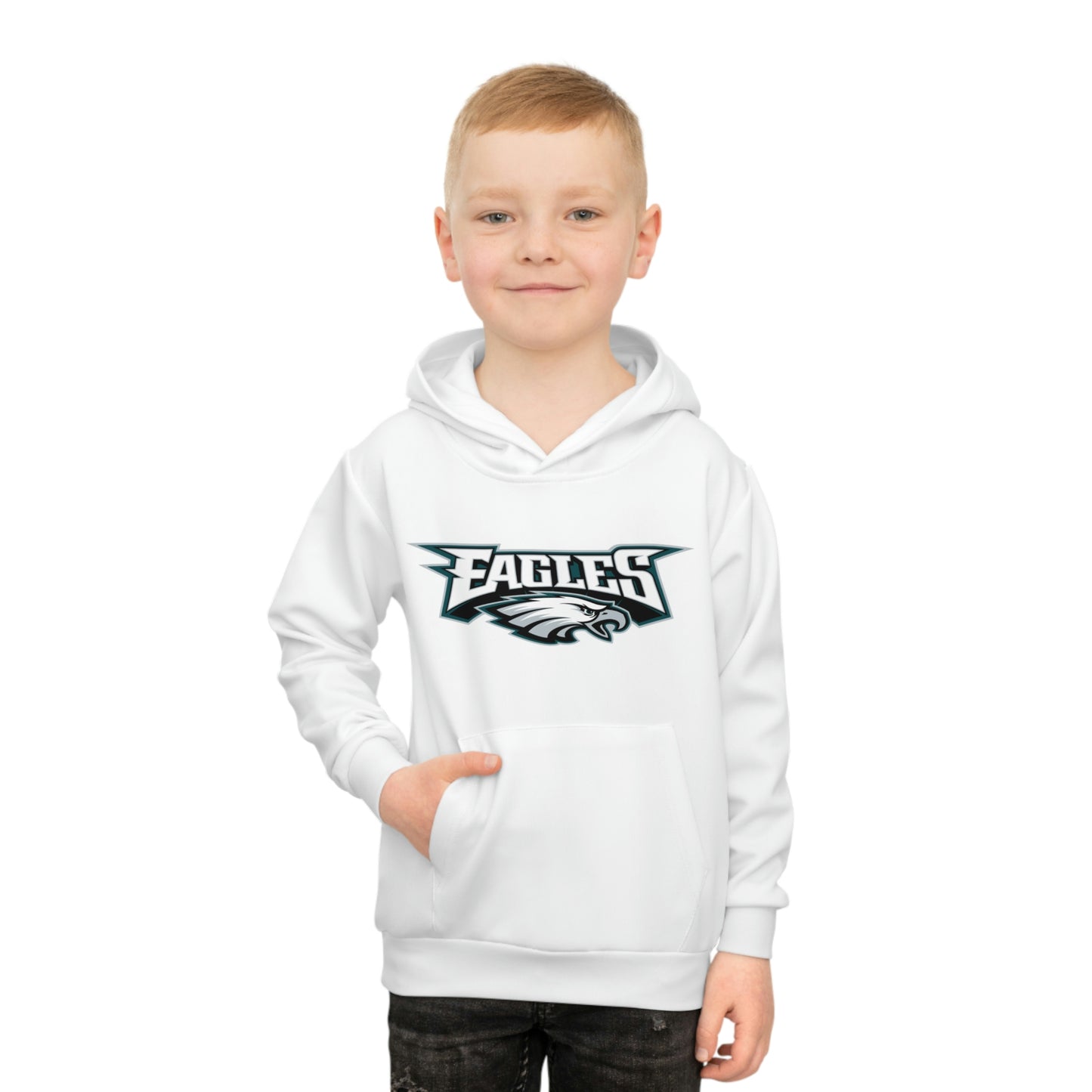 White Philadelphia Eagles Children's Hoodie
