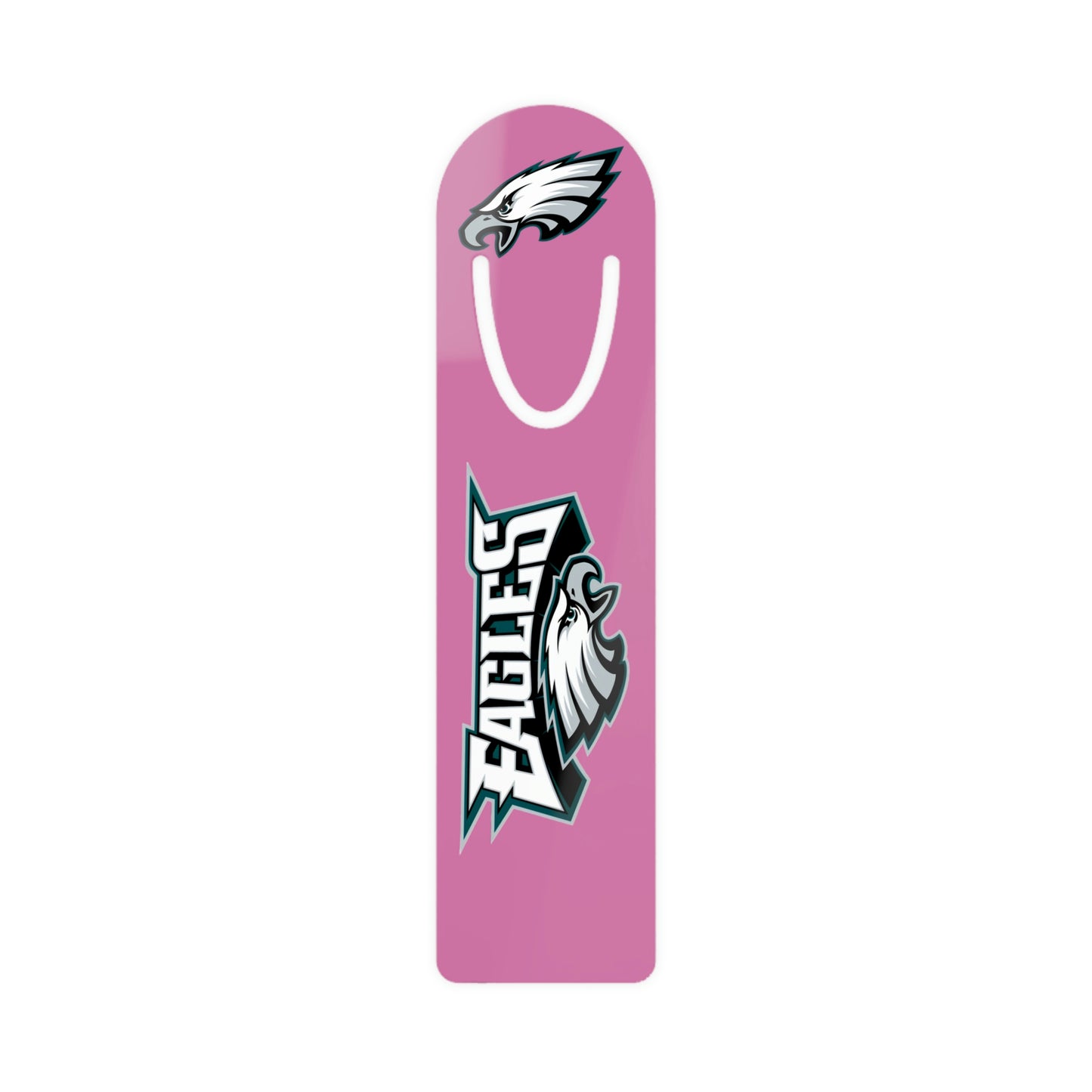 Pink Philadelphia Eagles Bookmark