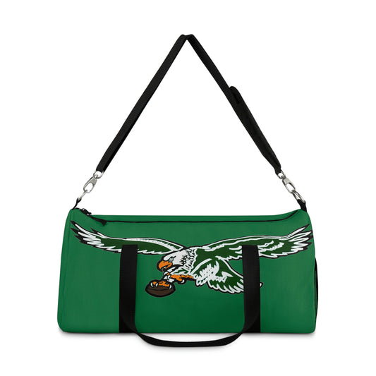 Green Retro Philadelphia Eagles Duffel Bag