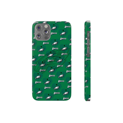 Green Philadelphia Eagles Heart Barely There iPhone Case