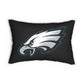 Black Philadelphia Eagles Spun Polyester Lumbar Pillow