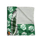 Green Philadelphia Eagles Crushed Velvet Blanket