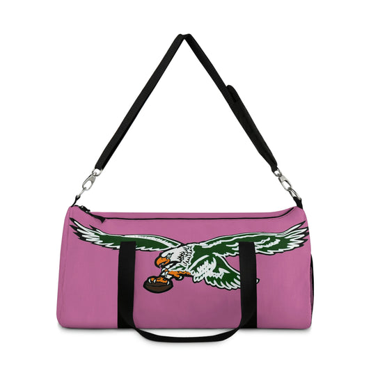 Pink Retro Philadelphia Eagles Duffel Bag